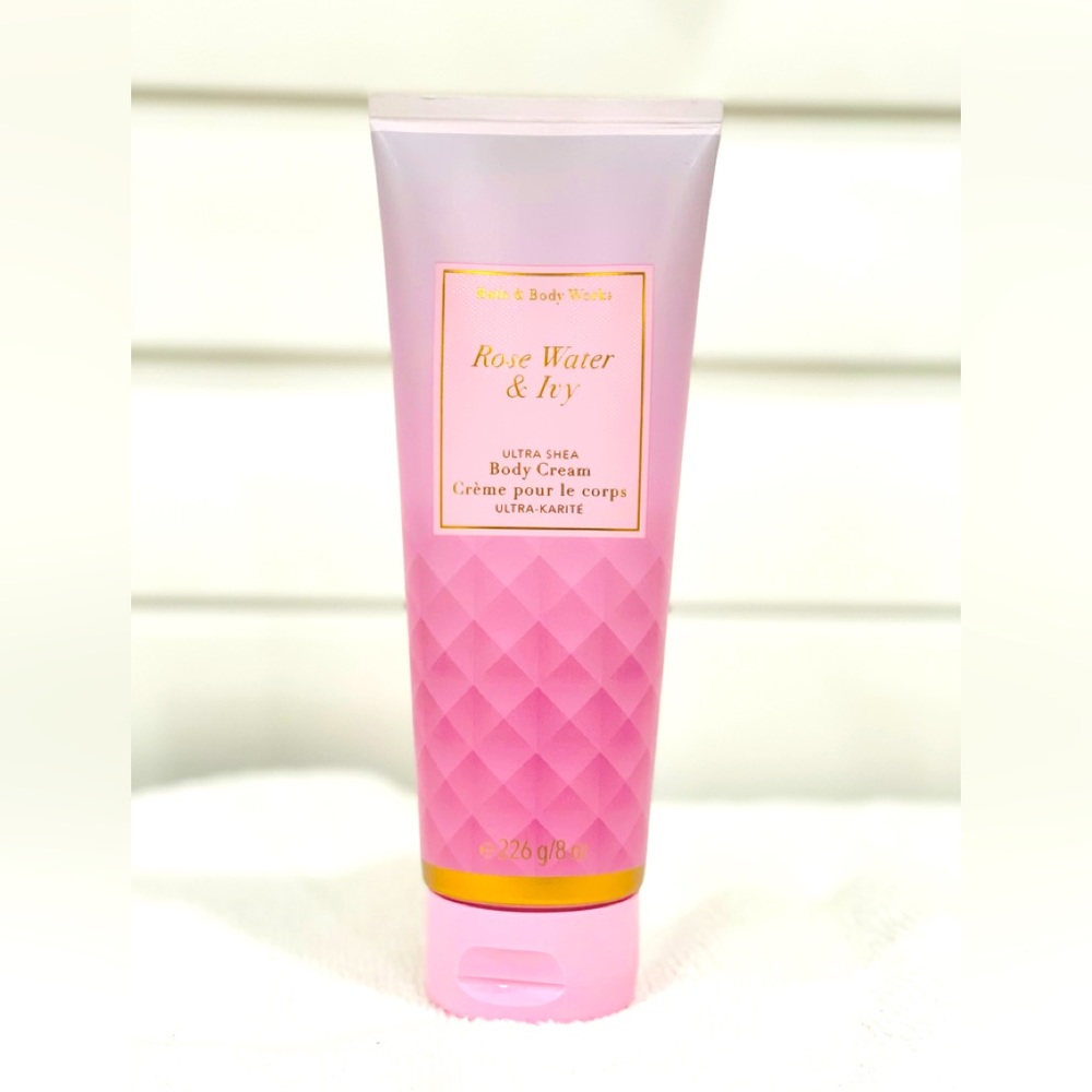 ❗️RARE❗️❤️BATH & BODY WORKS ❤️ROSE WATER IVY ❤️BODY CREAM ❤️